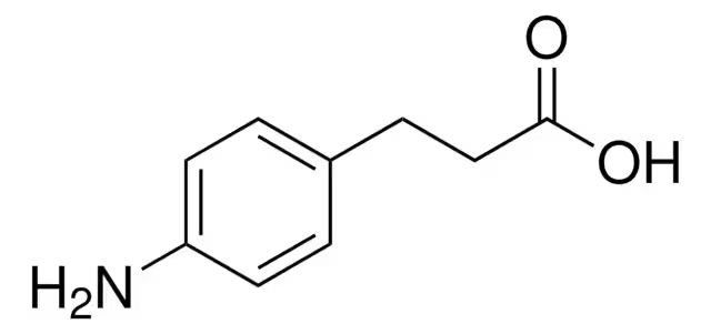 3-(4-Aminophenyl)propionicacid structure, CAS 2393-17-1