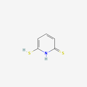 Pyridine-2,6-dithiol structure, CAS 23941-53-9