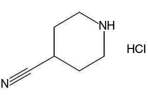 4-CyanopiperidineHCl structure, CAS 240401-22-3