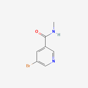 5-Bromo-N-MethylNicotinamide structure, CAS 153435-68-8