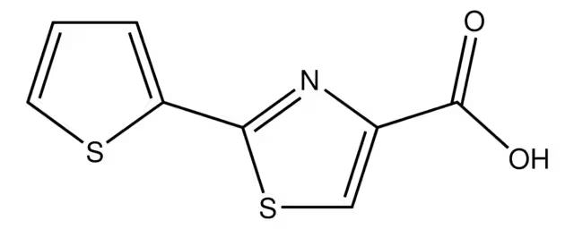 2-(Thiophen-2-yl)thiazole-4-carboxylicacid structure, CAS 24044-07-3