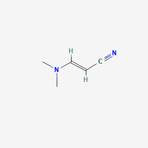 3-(Dimethylamino)acrylonitrile structure, CAS 2407-68-3
