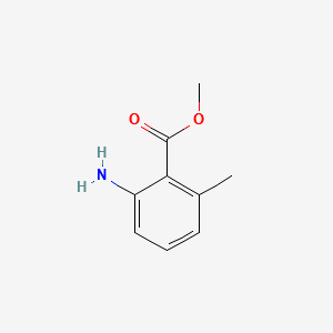 2-Amino-6-methylbenzoicacidmethylester structure, CAS 18595-13-6