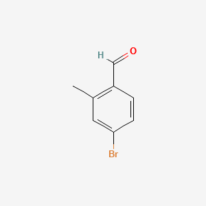 4-Bromo-2-methylbenzaldehyde structure, CAS 24078-12-4