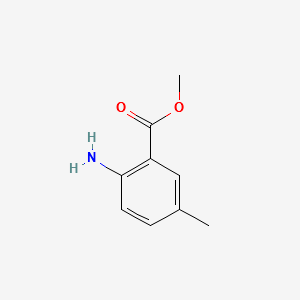 Methyl2-amino-5-methylbenzoate structure, CAS 18595-16-9