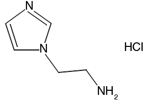 2-(1H-imidazol-1-yl)ethanaminehydrochloride structure, CAS 154094-97-0
