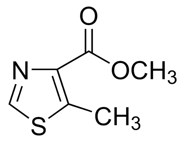 Ethyl4-methylthiazole-5-carboxylate structure, CAS 154203-99-3