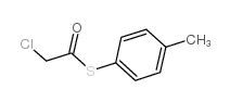 S-Chloroacetyl-p-mercaptotoluene structure, CAS 24197-66-8