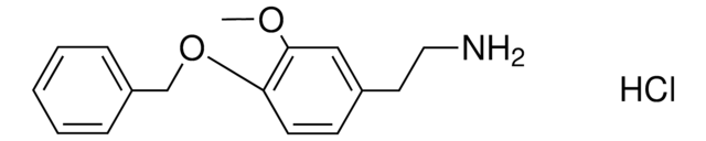2-(3-Methoxy-4-phenylmethoxyphenyl)ethanaminehydrochloride structure, CAS 1860-57-7