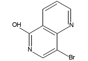 8-Bromo-1,6-naphthyridin-5(6H)-one structure, CAS 155057-97-9