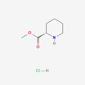 (S)-Piperidine-2-carboxylicacidmethylesterhydrochloride structure, CAS 18650-39-0