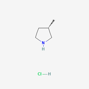 (S)-3-Methyl-pyrrolidinehydrochloride structure, CAS 186597-29-5