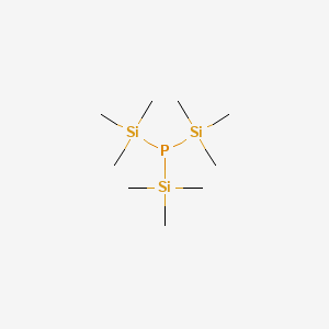 [Tris(trimethylsilyl)]phosphine structure, CAS 15573-38-3