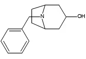 N-Benzylnortropine structure, CAS 18717-73-2