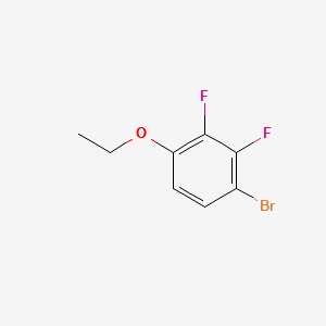 4-Bromo-2,3-difluorophenetole structure, CAS 156573-09-0