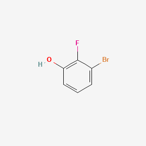 3-Bromo-2-fluorophenol structure, CAS 156682-53-0