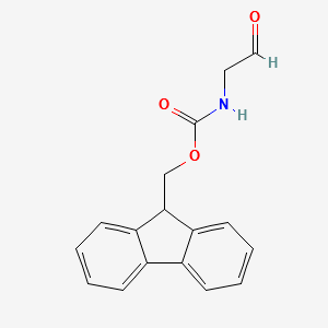 (9H-Fluoren-9-yl)Methyl2-oxoEthylcarbamate structure, CAS 156939-62-7