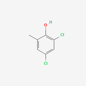 4,6-Dichloro-2-Methylphenol structure, CAS 1570-65-6