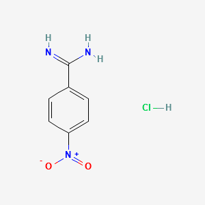 4-Nitrobenzamidinehydrochloride structure, CAS 15723-90-7