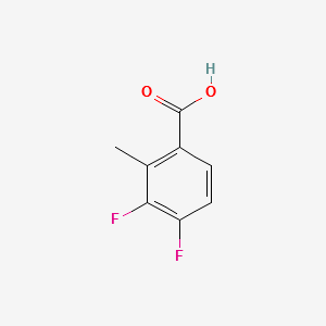 3,4-Difluoro-2-methylbenzoicacid structure, CAS 157652-31-8