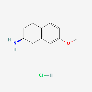 (S)-7-Methoxy-2-aminotetralinhydrochloride structure, CAS 158223-16-6