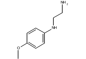 N1-(4-methoxyphenyl)-1,2-Ethanediamine structure, CAS 24455-93-4