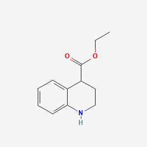 1,2,3,4-Tetrahydroquinoline-4-carboxylicacidethylester structure, CAS 24562-76-3