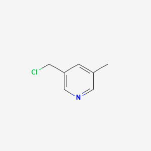 3-(Chloromethyl)-5-Methylpyridine structure, CAS 158876-83-6