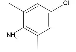 4-Chloro-2,6-dimethylaniline structure, CAS 24596-18-7