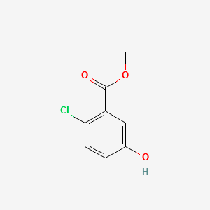 Methyl2-chloro-5-hydroxybenzoate structure, CAS 247092-10-0