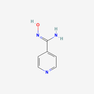 N-Hydroxy-isonicotinamidine structure, CAS 1594-57-6