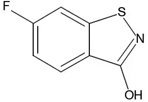 6-Fluoro-1,2-benzoisothiazol-3(2H)-one structure, CAS 159803-11-9