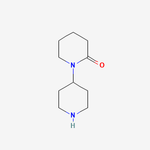 [1,4']Bipiperidinyl-2-one structure, CAS 159874-26-7