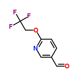 6-(2,2,2-Trifluoro-ethoxy)-pyridine-3-carbaldehyde structure, CAS 159981-19-8