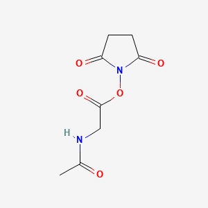 Ac-Gly-Osu structure, CAS 24715-24-0