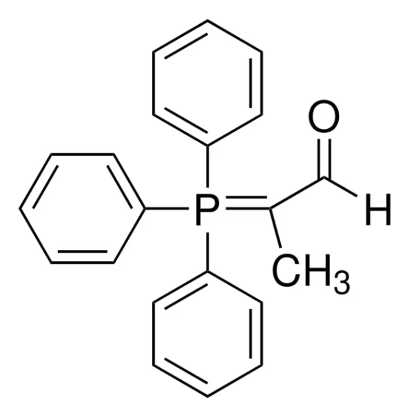 2-(Triphenylphosphoranylidene)propionaldehyde structure, CAS 24720-64-7