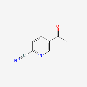 5-Acetyl-2-cyanopyridine structure, CAS 249583-84-4