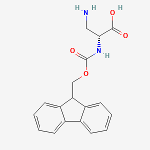 N-A-Fmoc-D-2,3-Diaminopropionicacid structure, CAS 251317-00-7