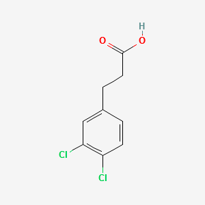 3-(3,4-Dichlorophenyl)propionicacid structure, CAS 25173-68-6