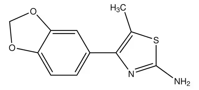 2-(2-(Benzo[d][1,3]dioxol-5-yl)propan-2-yl)-1,3,4-oxadiazole structure, CAS 251958-52-8