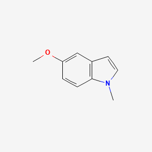 5-Methoxy-1-methyl1H-indole structure, CAS 2521-13-3