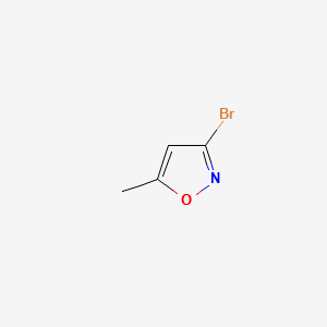 3-Bromo-5-methylisoxazole structure, CAS 25741-97-3