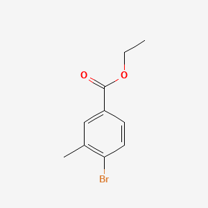 Ethyl4-bromo-3-methylbenzoate structure, CAS 160313-69-9