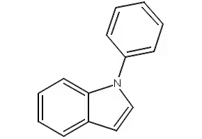 1-Phenyl-1H-indole structure, CAS 16096-33-6