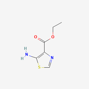 Ethyl5-aminothiazole-4-carboxylate structure, CAS 18903-18-9
