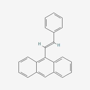 Cis-9-Styrylanthracene structure, CAS 1895-98-3