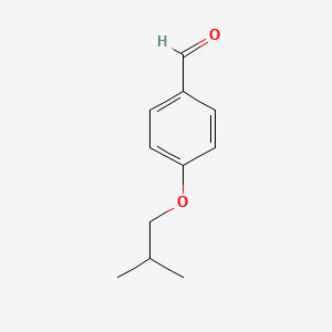 4-Isobutoxy-benzaldehyde structure, CAS 18962-07-7