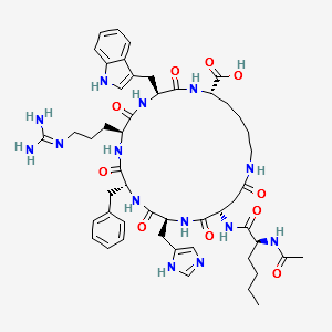 PT-141 structure, CAS 189691-06-3