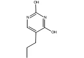 5-N-Propyluracil structure, CAS 19030-75-2