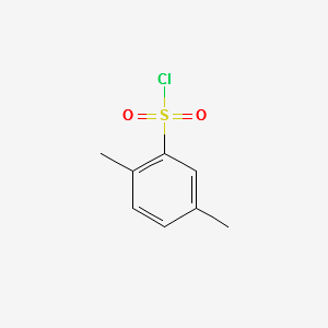2,5-Dimethybenzenesulfonylchloride structure, CAS 19040-62-1